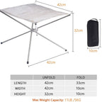 Portable Foldable Fire Pit – SS304 Mesh with Carry Case
