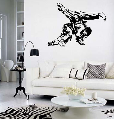 Martial Arts/Fighters/Karate sticker decal bedroom wall art sticker Vinyl/Decal!