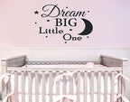 DREAM BIG LITTLE ONE STAR WALL ART/DECAL QUOTE STICKER - BEDROOM/CHILD/ADULT!!!!