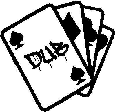 DUB Cards Sticker/Decal – Customisable, Easy to Apply, High-Quality Vinyl!
