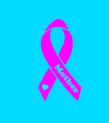 Pink ~Breast CANCER Ribbon,CHARITY Hope,Name,Heart car/van window sticker!!