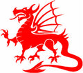 Welsh Dragon Cymru Sticker/Decal – Fun for Cars, Buy 2 Get 1 Free!