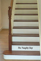 The Naughty Step / Time Out / The Thinking Step decal Learning for children!!