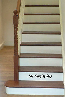 The Naughty Step / Time Out / The Thinking Step decal Learning for children!!