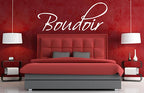 BOUDOIR WALL ART/DECAL QUOTE STICKER - BEDROOM!!!!