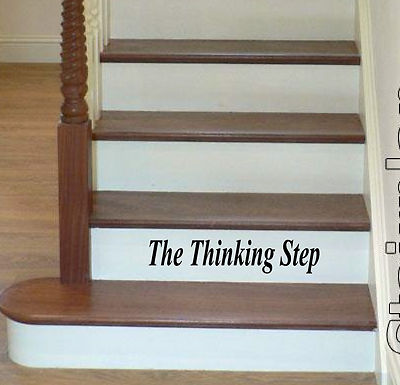 The Naughty Step / Time Out / The Thinking Step decal Learning for children!!