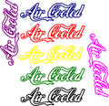 Air-Cooled Sticker/Decal – Buy 2 Get 1 Free – No Background Vinyl Decal!!!