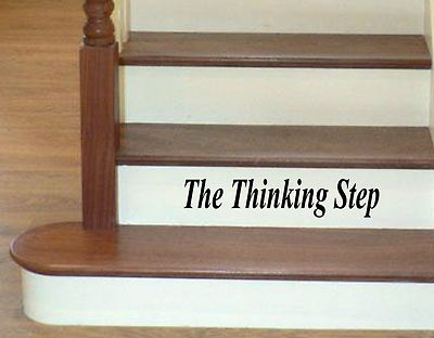 The Naughty Step / Time Out / The Thinking Step decal Learning for children!!