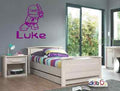 Lego Ninja custom name wall sticker decal bedroom wall art sticker Vinyl/Decal!