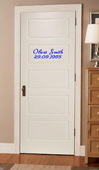 Child's Name and Birth Date decal bedroom wall art sticker Vinyl/Decal!