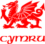 WELSH DRAGON CYMRU STICKER/DECAL Adhesive  FUNNY BUY 2 GET 1 FREE!!