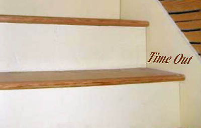 The Naughty Step / Time Out / The Thinking Step decal Learning for children!!