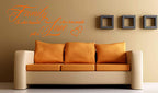 FAMILY LOVE Wall Art Vinyl Decal - Easy Application, Multiple Sizes & Colors!