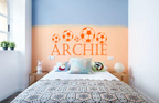 Football Personalised Wall Art Vinyl Graphic Sticker Wallpaper Decal/Child!!!!!!