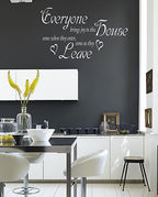 EVERYONE BRINGS JOY TO THIS HOUSE WALL ART/DECAL QUOTE STICKER - KITCHEN/LIVING!
