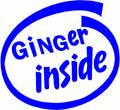 Ginger Inside (Intel) Sticker/Decal – Buy 1 Get 1 Free, Fun and Quirky!