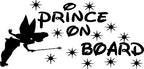 Fairy Tinkerbell baby on board child,children,princess, car/van window sticker!!