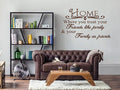 Home Family friends Wall Art Quote Stickers Wall Decals!!!