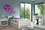 Custom Headphone's Music Wall Art Vinyl Graphic Sticker Child's Room Decal Anime