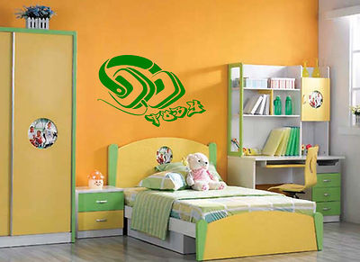 Custom Headphone's Music Wall Art Vinyl Graphic Sticker Child's Room Decal Anime