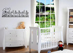 Train Wall Art Vinyl Decal with Child's Name – Fun Custom Decor, Easy to Apply