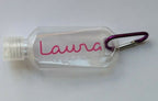 Personalised Sanatiser Bottle Island Inspired Fitness Love Custom Gift Any Name