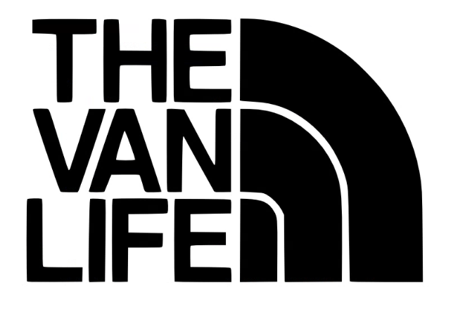 The Van Life Vinyl Graphic Sticker CAR/VAN/BOX!!! FUNNY/JOKE!!!