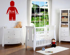 LEGO Man Custom Name Vinyl Decal - Personalized Wall Art, Easy Application, Fun!