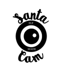 SANTA CAM ELF MADE FOR CAMERA Christmas/ X-mas wall/window STICKER!!