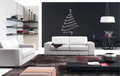 CHRISTMAS TREE FANCY Christmas/ X-mas wall/window sticker/decal wall art modern