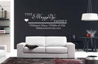Family Custom Personalised Names Vinyl Decal – Unique Wall Art, Easy to Apply!