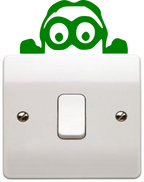 PEEKING MINION LIGHT SWITCH STICKER,JOKE Window Sticker/Decal Funny