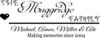 Family Custom Personalised Names Vinyl Decal – Unique Wall Art, Easy to Apply!