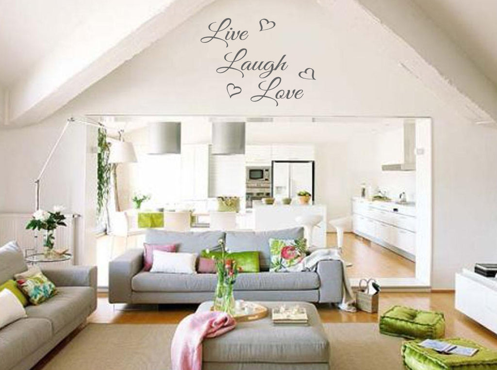 LIVE LOVE LAUGH WALL ART/DECAL QUOTE STICKER - KITCHEN/LIVING!!!!