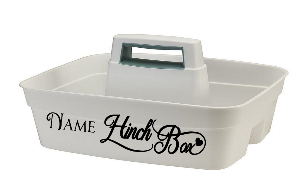 Hinch Inspired Personalised Cleaning Caddy/Box name sticker (Decal Only)