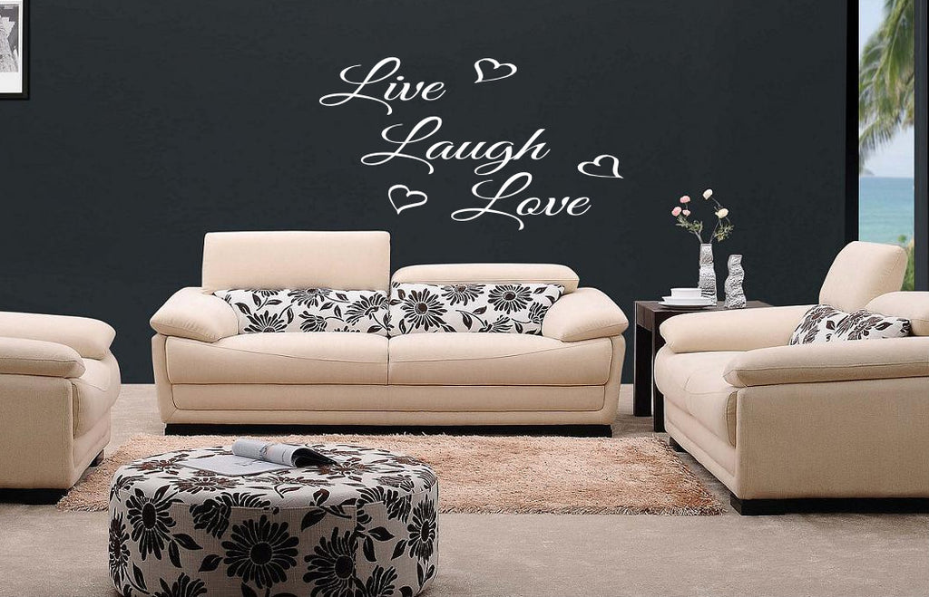 LIVE LOVE LAUGH WALL ART/DECAL QUOTE STICKER - KITCHEN/LIVING!!!!
