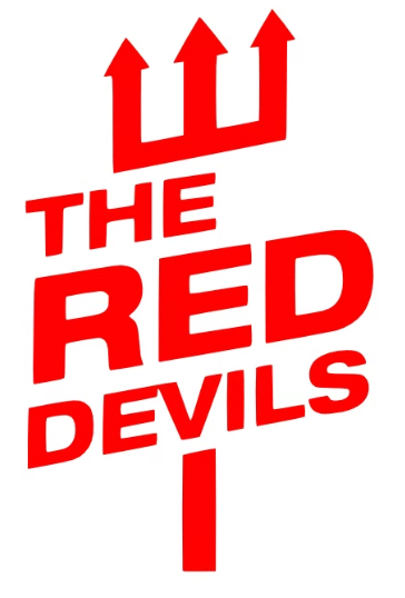 Red Devils Vinyl Graphic Sticker CAR/VAN/BOX!!! FUNNY/JOKE!!! MANCHESTER