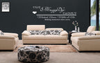 Family Custom Personalised Names Vinyl Decal – Unique Wall Art, Easy to Apply!