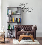LIVE LOVE LAUGH WALL ART/DECAL QUOTE STICKER - KITCHEN/LIVING!!!!