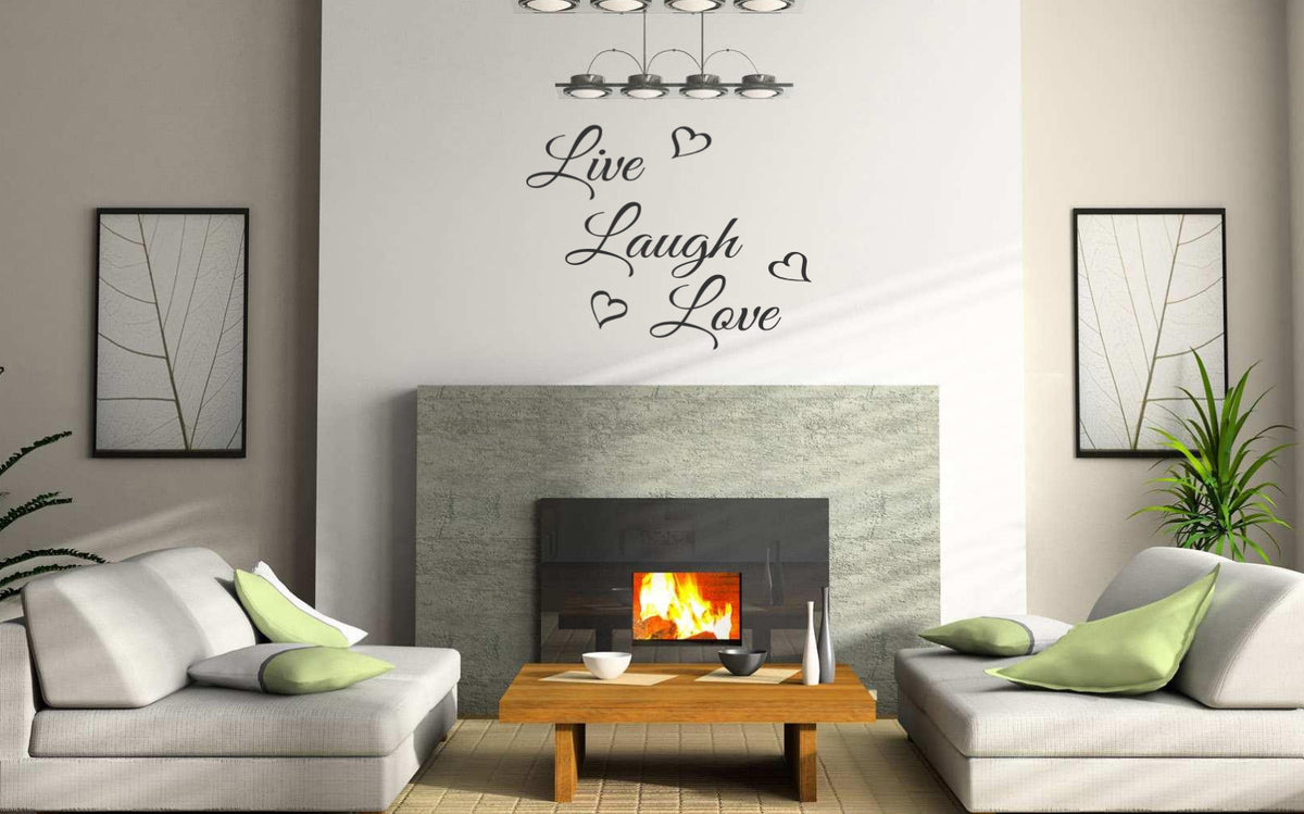 LIVE LOVE LAUGH WALL ART/DECAL QUOTE STICKER - KITCHEN/LIVING!!!!
