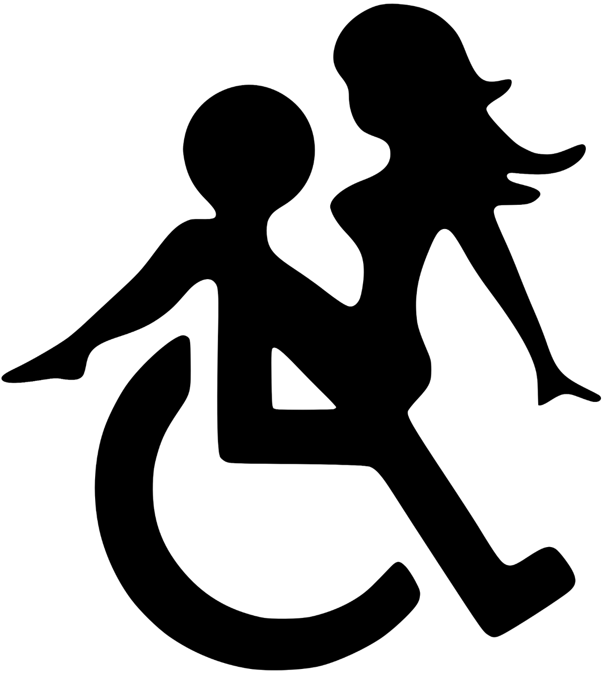 WHEELCHAIR SEX,DISABLED JDM,Car/Van Window Sticker/Decal Funny