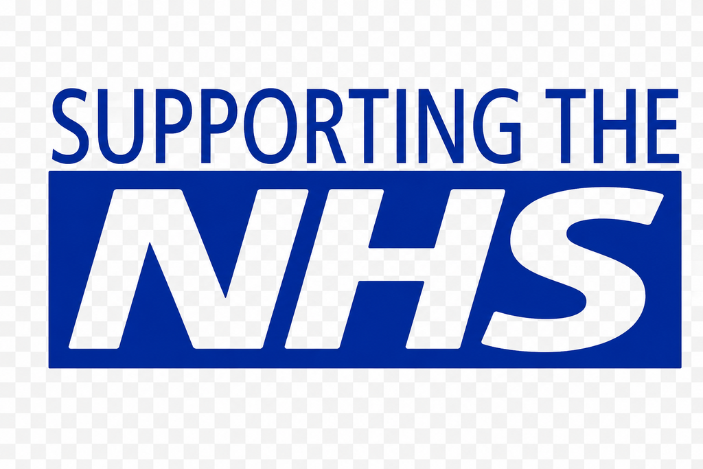 Supporting The NHS Vinyl Decal Sticker – Car, Van, Window & Sign