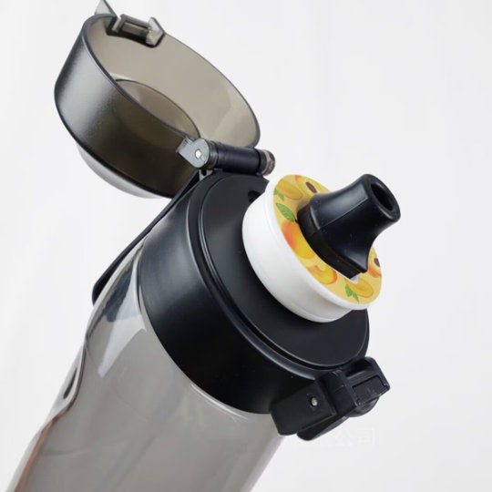 Personalised Black Air Pod Water Bottle | Flavoured Scent Pod, Gym & Sports Bottle (Random Flavour)