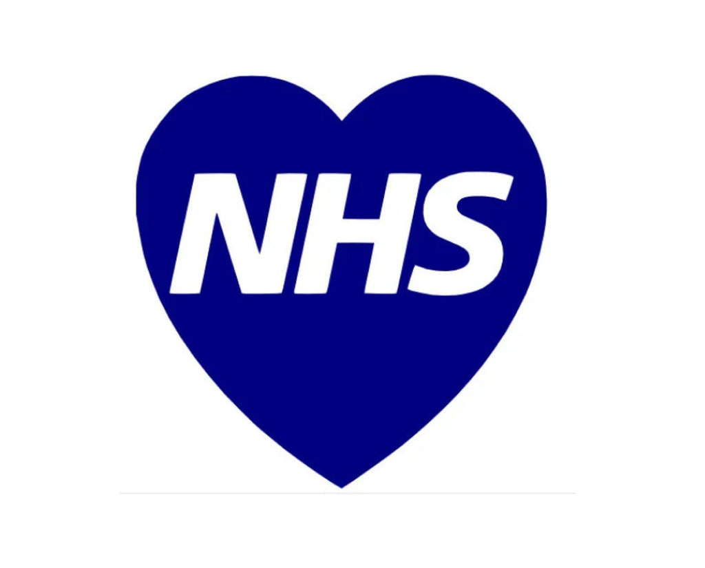 NHS Heart Charity Modern Car/Van Sticker Nurse/Doctor Window wall Hospital