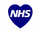 NHS Heart Charity Modern Car/Van Sticker Nurse/Doctor Window wall Hospital