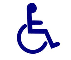 Disabled Parking sign Disability Mobility Car Taxi Minibus STICKER/VINYL DECAL