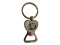 Custom Heart Keyring - Personalized Metal Keychain Engraved with Photo & Gift Message Mothers day