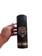 Personalised Football 470ml Vacuum Insulated Thermos Cup – Custom Logo & Name Engraved