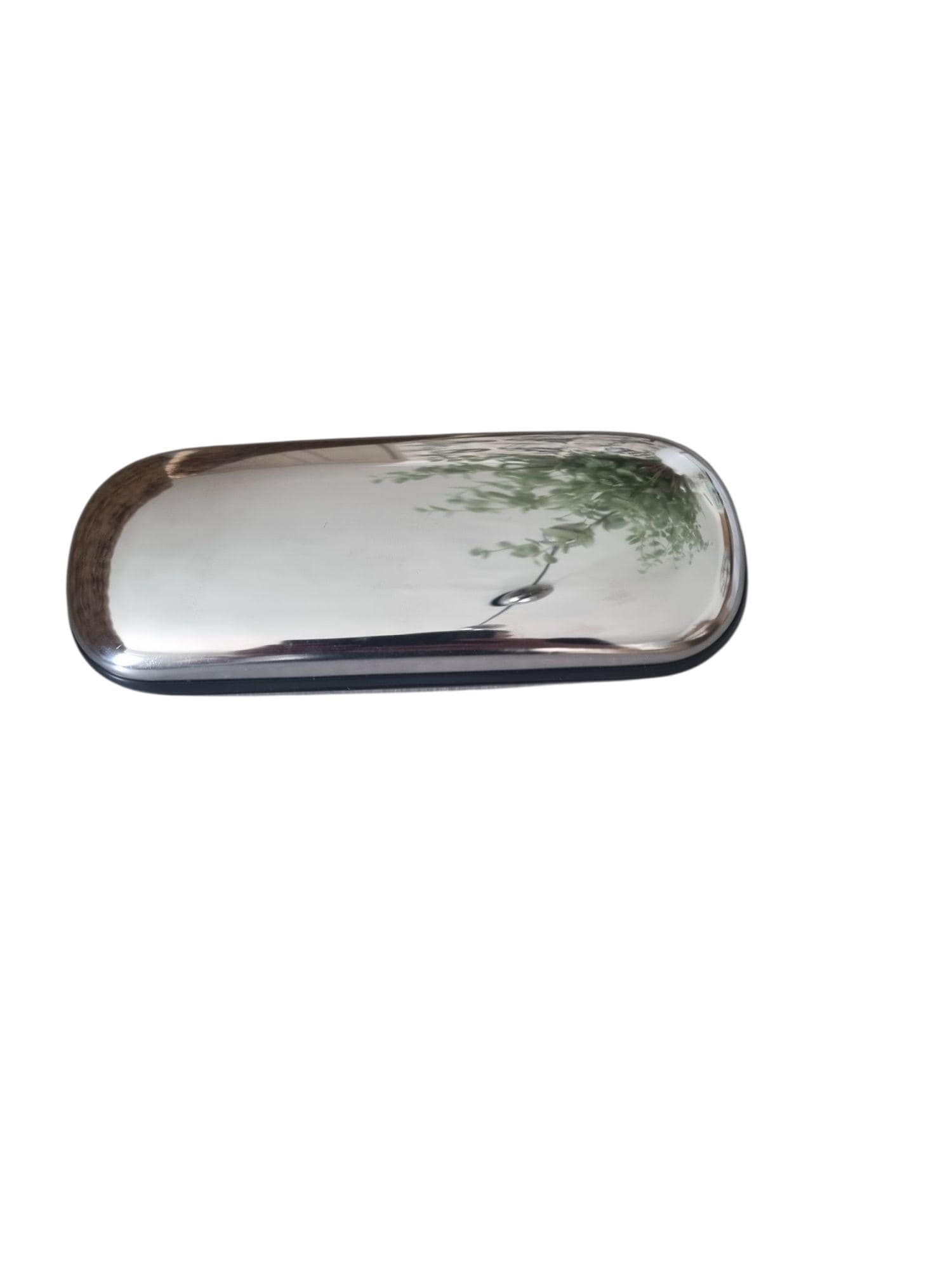 Personalised Chrome Look Glasses Case – Silver or Gold Finish – Custom Engraving Included