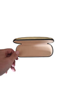Personalised Chrome Look Glasses Case – Silver or Gold Finish – Custom Engraving Included